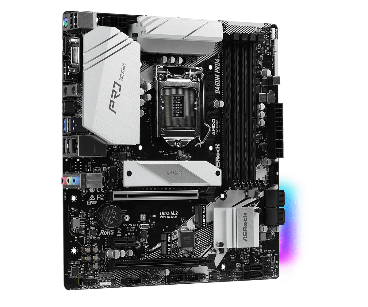Asrock B460M Pro4 - Motherboard Specifications On MotherboardDB